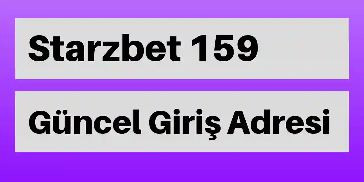 Starzbet güncel giriş https://starzbet.link/